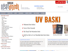 Tablet Screenshot of kubilayofset.com